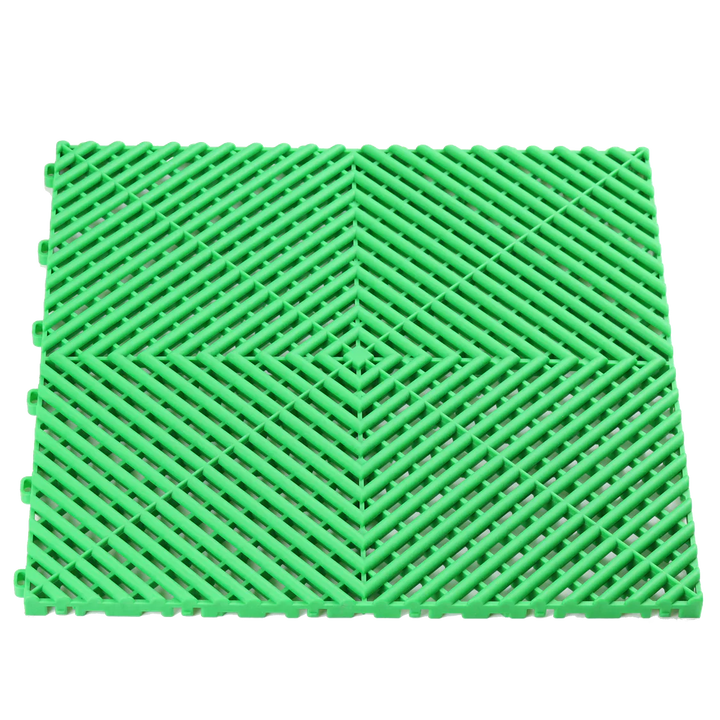Piso Modular Perforado x Metro Cuadrado Color Verde