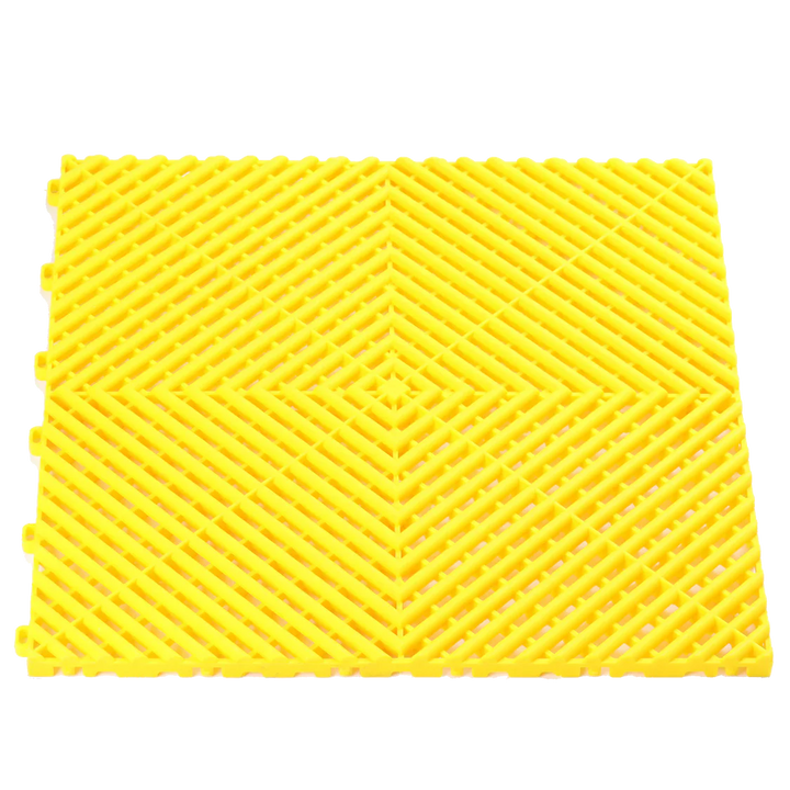 Piso Modular Perforado x Metro Cuadrado Color Amarillo