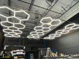 Luces hexagonales - Sistema LED de rejilla larga de 11 luces