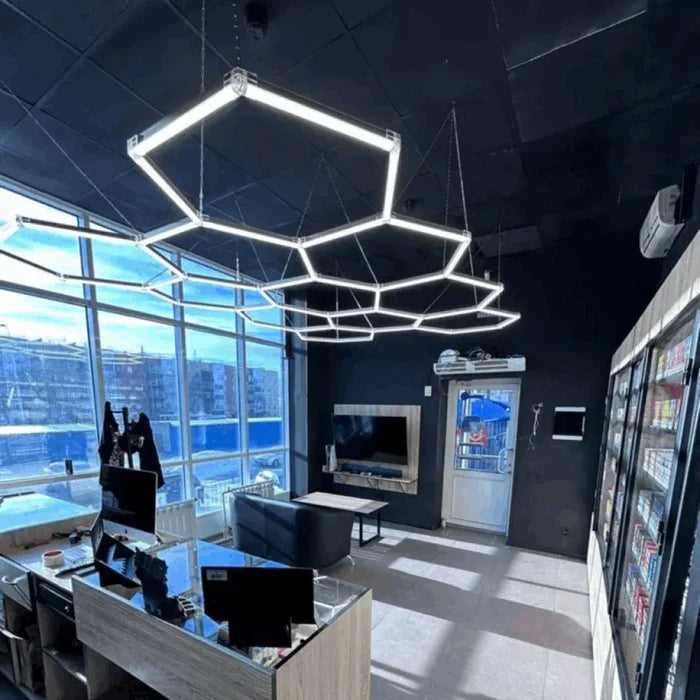Luces hexagonales - Sistema LED de 11 cuadrículas