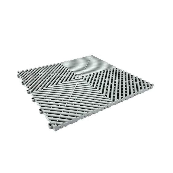Piso Modular Perforado x Metro Cuadrado Color Gris claro