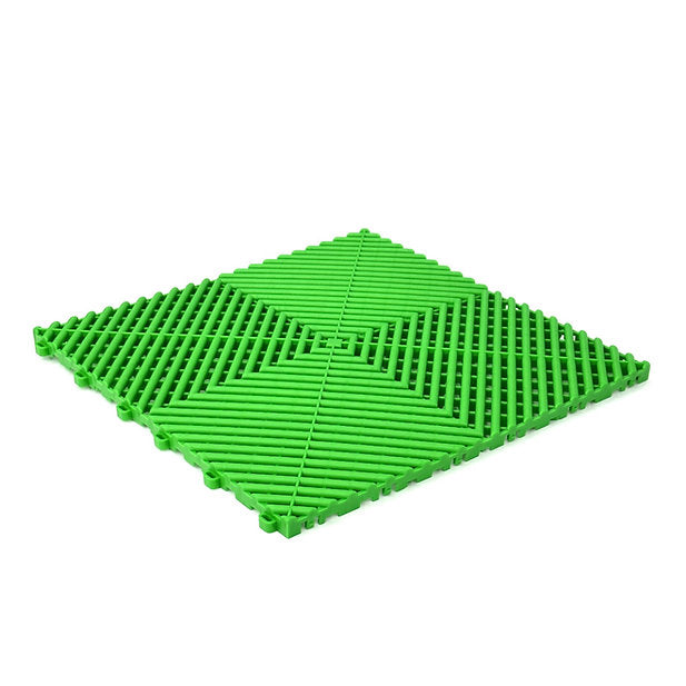 Piso Modular Perforado x Metro Cuadrado Color Verde