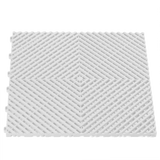 Piso Modular Perforado x Metro Cuadrado Color Blanco