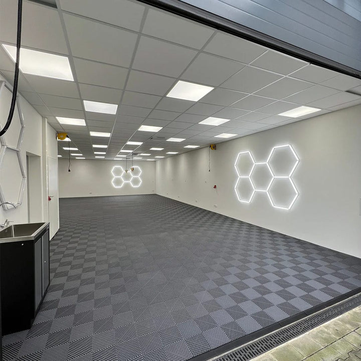 Luces hexagonales - Sistema LED de 5 rejillas