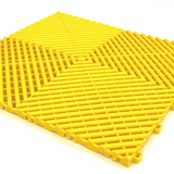 Piso Modular Perforado x Metro Cuadrado Color Amarillo