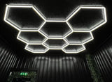 Kit de 8 Hexágonos de 44Cm cada tubo led Tamaño armado (2.40 metros de largo x 2.60 Metro de ancho)