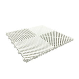 Piso Modular Perforado x Metro Cuadrado Color Blanco