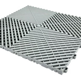 Piso Modular Perforado x Metro Cuadrado Color Gris claro