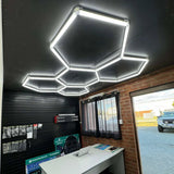 Luces hexagonales - Sistema LED de 5 rejillas