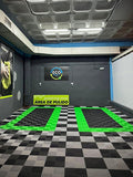 Piso Modular Perforado x Metro Cuadrado Color Verde