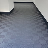 Piso Modular Perforado x Metro Cuadrado Color Gris oscuro