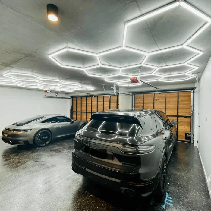 Luces hexagonales - Sistema LED de 11 cuadrículas
