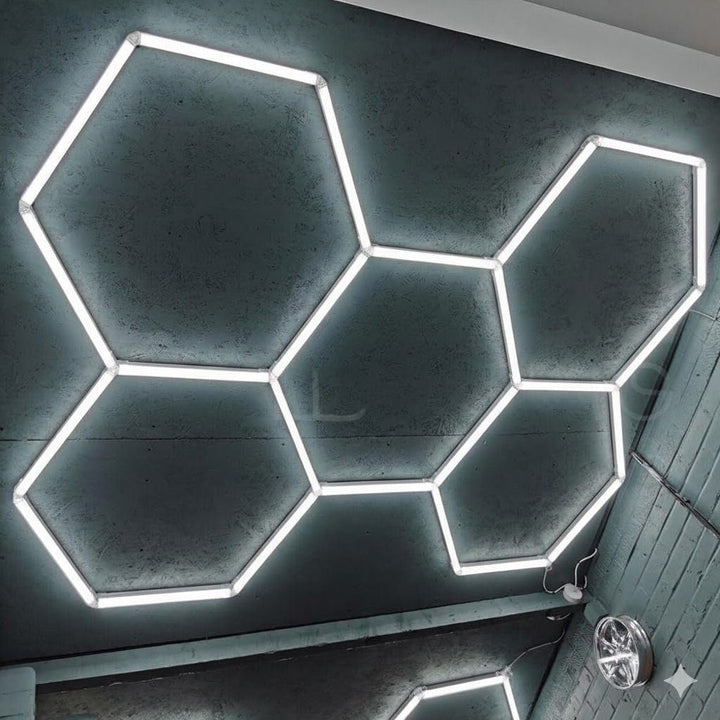Luces hexagonales - Sistema LED de 5 rejillas