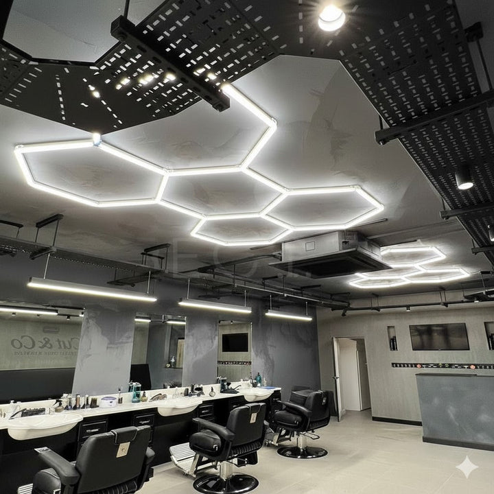 Luces hexagonales - Sistema LED de 5 rejillas