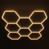 Luces hexagonales - Sistema LED de 8 cuadrículas