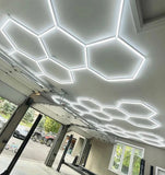 Luces hexagonales - Sistema LED de 8 rejillas largas