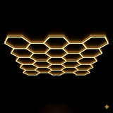 Luces hexagonales - Sistema LED de 23 cuadrículas