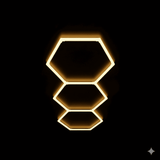 Luces hexagonales - Sistema LED de 3 rejillas
