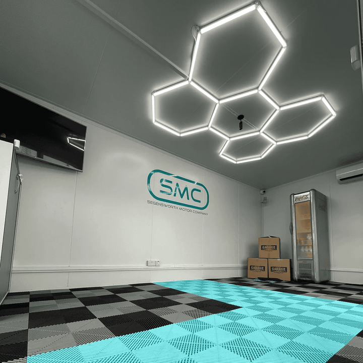 Luces hexagonales - Sistema LED de 5 rejillas